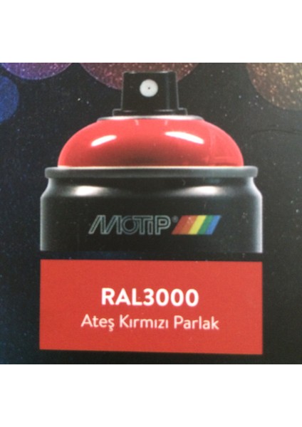 Motip Carat 400 ml Ateş Kırmızı Sprey Boya Ral 3000 Germany fiyatları