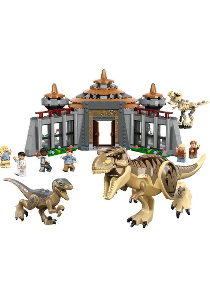 ® 76961 Jurassic World Ziyaretçi Merkezi: T. Rex ve Raptor Saldırısı