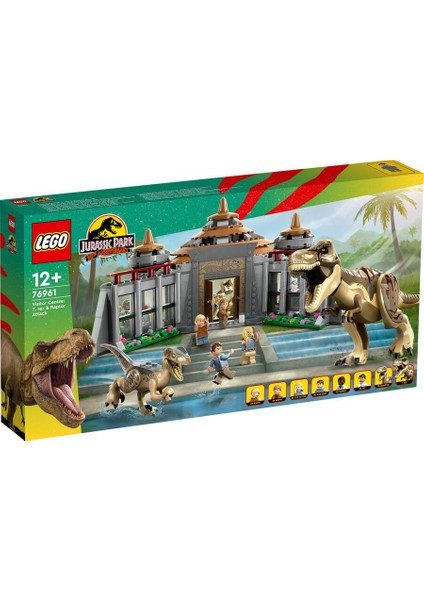 ® 76961 Jurassic World Ziyaretçi Merkezi: T. Rex ve Raptor Saldırısı fiyatları