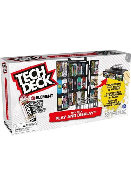 Tech Deck Oyun ve Board Standı