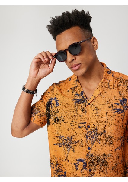 Relax Fit Erkek Gömlek K.kol