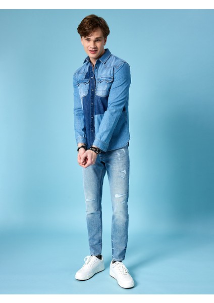 Slim Fit Erkek Gömlek U.kol fiyatları