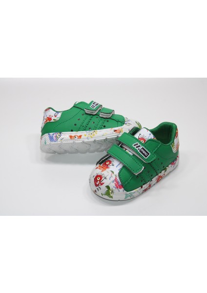 Minican Ortopedik Çok Hafif Taban Çift Cırtlı Kolay Giyim Çizgi Karakter Baskılı Çocuk Günlük Bebe Sneaker modelleri