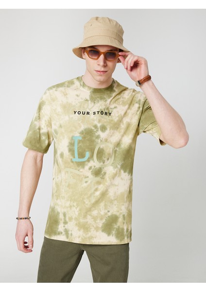 Oversize Fit Erkek Tshirt K.kol