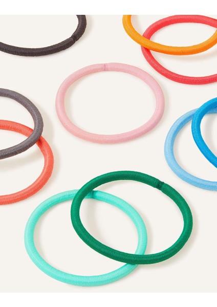 Çeşitli Renkli Saç Lastikleri 20'li Paket fiyatları