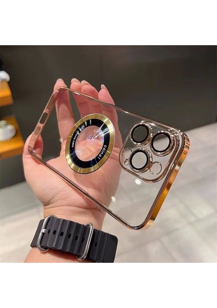 iPhone 14 Pro Max Kılıf Magsafe Şarj Özellikli Lens ve Toz Korumalı Şık Logo Tasarımlı Sert Ince fiyatları