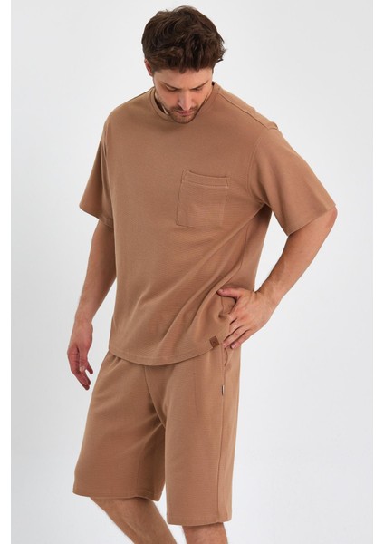 Cep Detaylı Tişört-Şort Takım (E23-0064-0060) modelleri