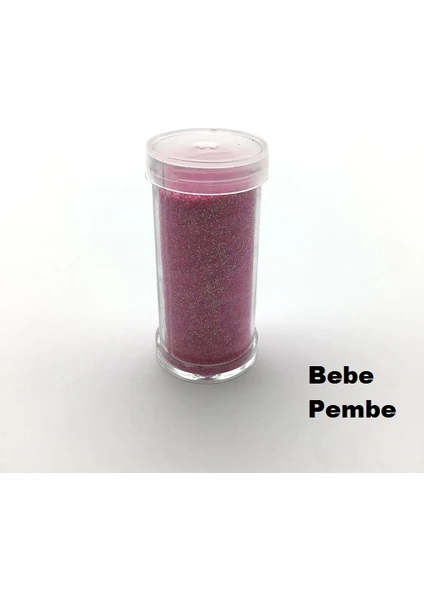 Erdal Ticaret Toz Sim Ince  1 Tüp 5,5cm -20 gr Bebe Pembe