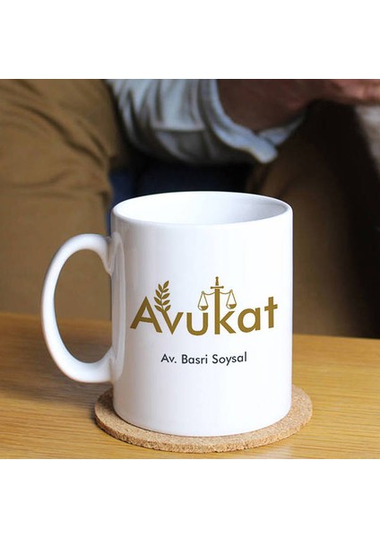Avukatlara Özel Kahve Kupası