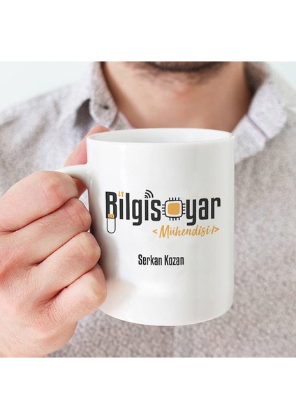 Bilgisayar Mühendislerine Mesleki Kupa Bardak