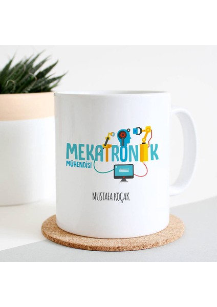 Mekatronik Mühendisine Özel Kupa Bardak