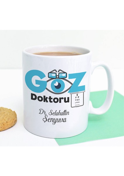 Isme Özel Göz Doktoru Kupa Bardak