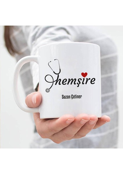 Hemşire Kupa Bardak Isme Özel