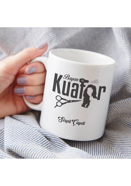 Bayan Kuaförüne Hediye Kupa Bardak