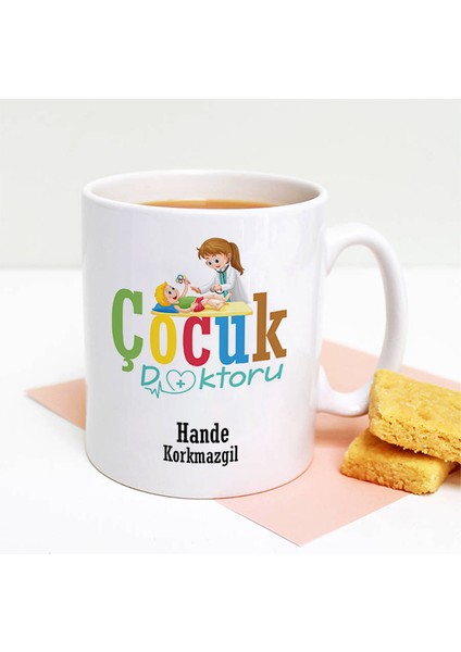 Kadın Çocuk Doktoru Kupa Bardak