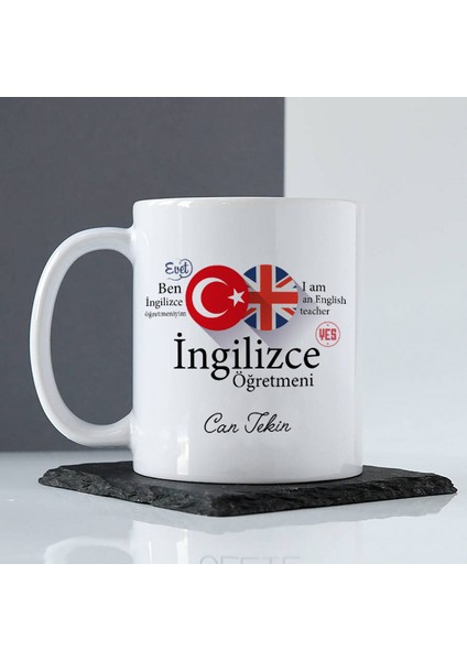 Ingilizce Öğretmenine Hediye Kupa Bardak