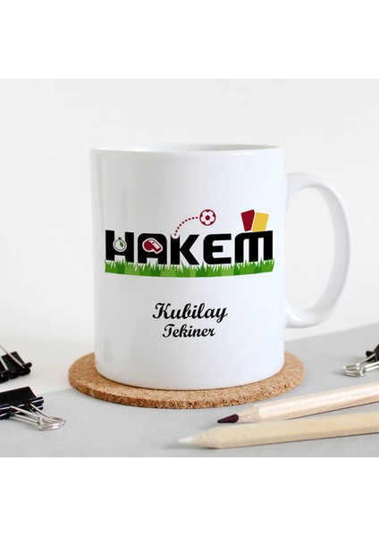 Futbol Hakemlerine Özel Kupa Bardak