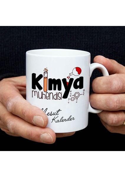 Kimya Mühendisine Hediye Kupa Bardak