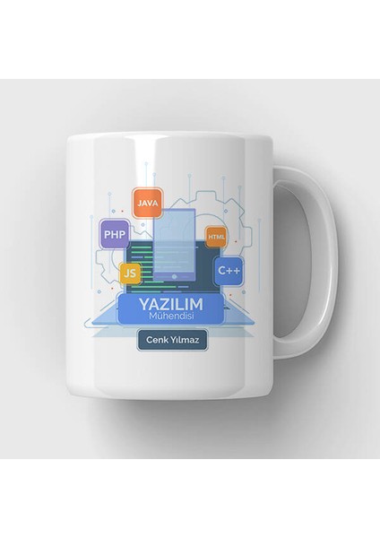 Yazılım Mühendislerine Hediye Kupa Bardak