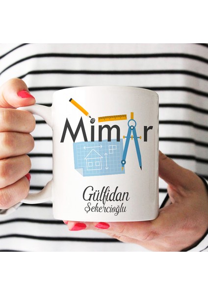 Mimarlara Özel Hediyelik Kahve Kupası