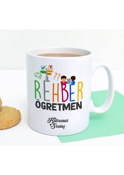 Rehber Öğretmene Hediye Kupa Bardak