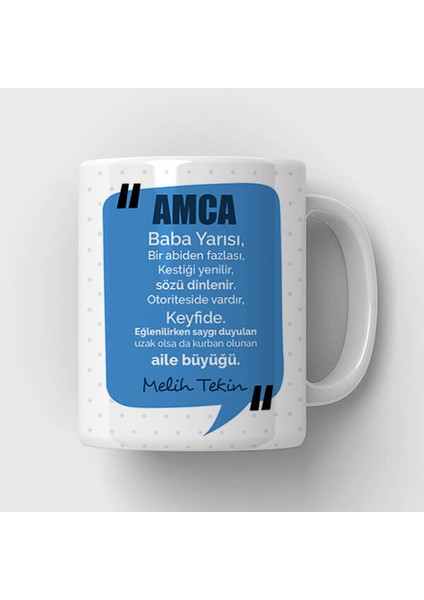 Canım Amcam Isimli Kupa Bardak