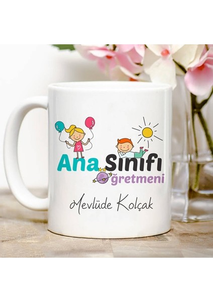 Ana Sınıfı Öğretmenlerine Özel Kupa Bardak