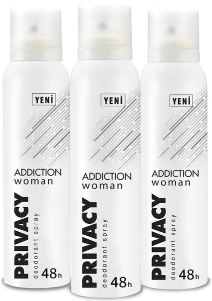 Woman Addiction Kadın Deodorant 3x150ml