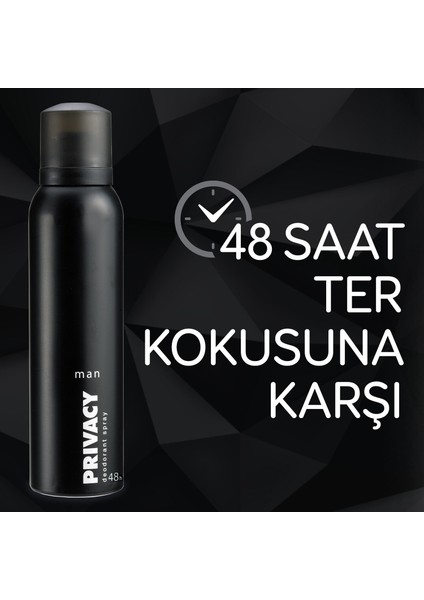 Men 3'lü Erkek Deodorant (3 x 150 Ml)