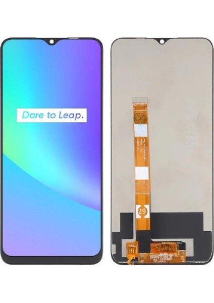 Oppo Realme C25 ile Uyumlu LCD Ekran Dokunmatik RMX3191