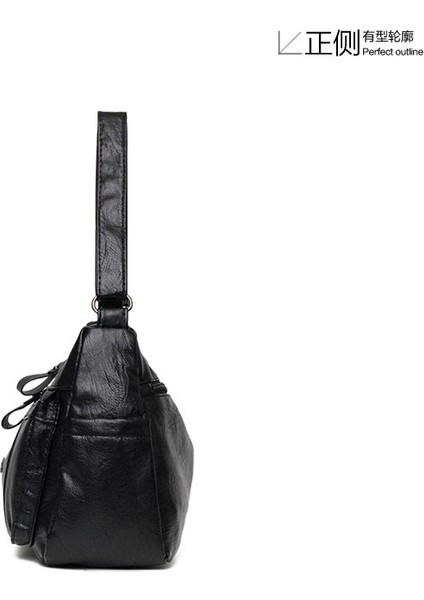 Omuzdan Askili Çanta Yumuşak Deri Büyük Kapasiteli Postacı Çantası (Yurt Dışından) modelleri