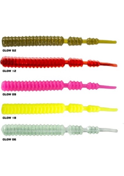 Chıa Worm 4,5 cm Silikon Yem Glow