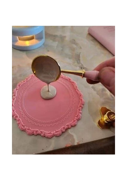 Mühür Mumu Döküm Silika Jel Baskı Ped Yapışmayan Pembe Silikon fırsatları