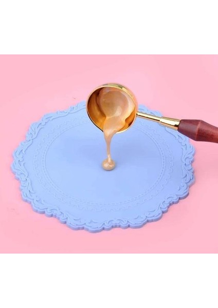 Mühür Mumu Döküm Silika Jel Baskı Ped Yapışmayan Mavi Silikon indirimleri