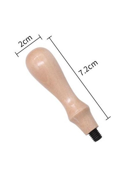 Ahşap Mum Mühürü Sapı Lotus Ağacı M8 Metal Dişli fiyatları