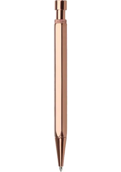 Gold Metal Kalem , Roller Altıgen Kalem- 0,5 mm
