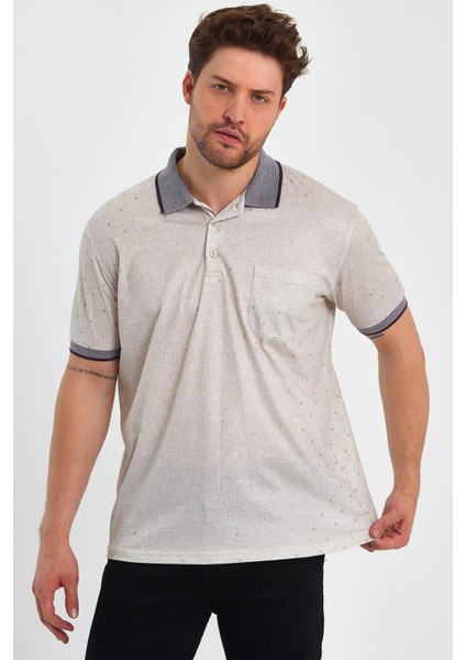 Desenli Polo Yaka T-Shirt (1043) fiyatları