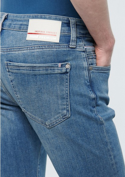 Erkek Marcus Açık Mavi Premium Jean Pantolon 0035183704