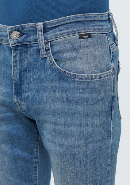 Erkek Marcus Açık Mavi Premium Jean Pantolon 0035183704