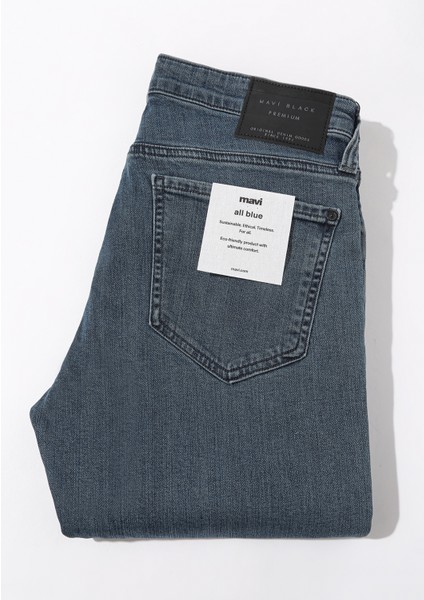 Erkek KVNÇ Gölgeli Urban Black Jean Pantolon 001070-82301