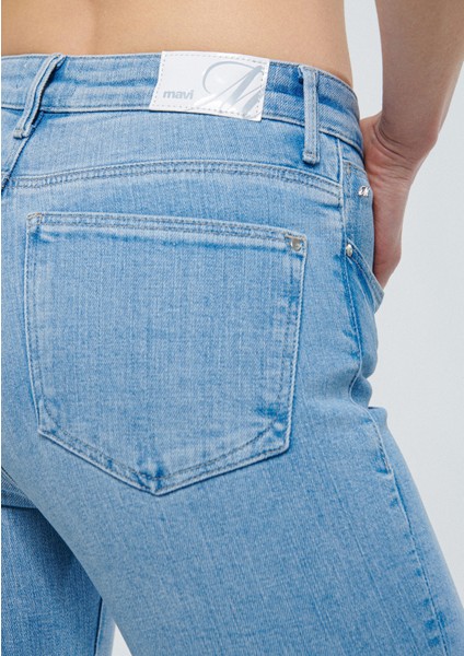 Kadın Tess Açık Mavi Glam Jean Pantolon 100328-80979