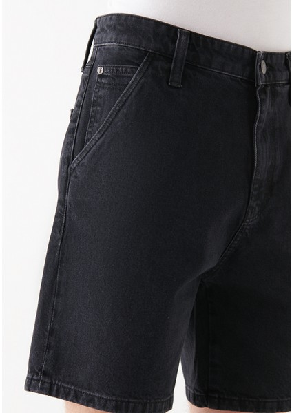 Erkek Rotterdam Smoke Denim Şort 0410185-82793