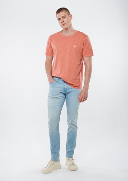 Erkek JAMES Eskitilmiş 90s Comfort Jean Pantolon 0042484441