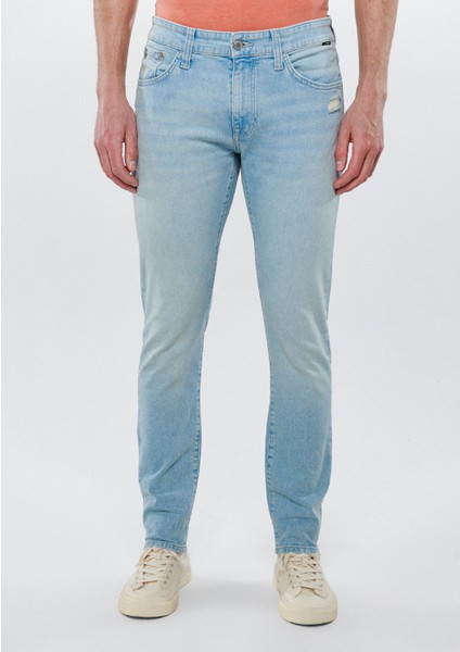 Erkek JAMES Eskitilmiş 90s Comfort Jean Pantolon 0042484441