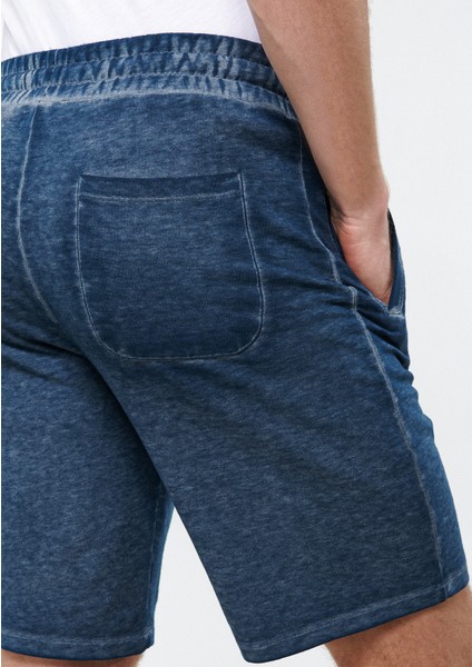 Erkek Lacivert Örme Şort 065479-28417