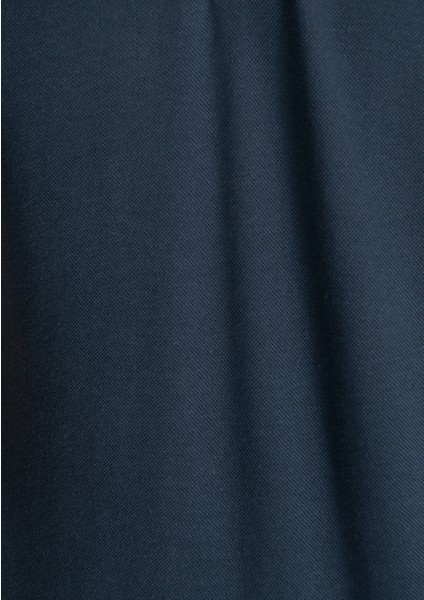 Erkek Yaka Detaylı Lacivert Polo Tişört 064164-28417