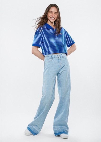 Kadın FLORIDA Maviterranean Açık Mavi Jean Pantolon 1010381-85380