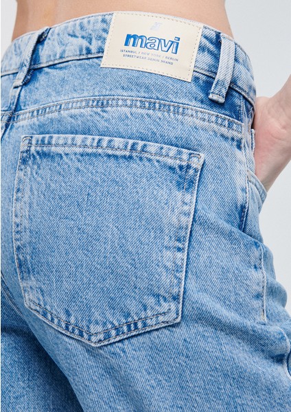 Kadın Barcelona Açık Mavi Street Jean Pantolon 101047-83754