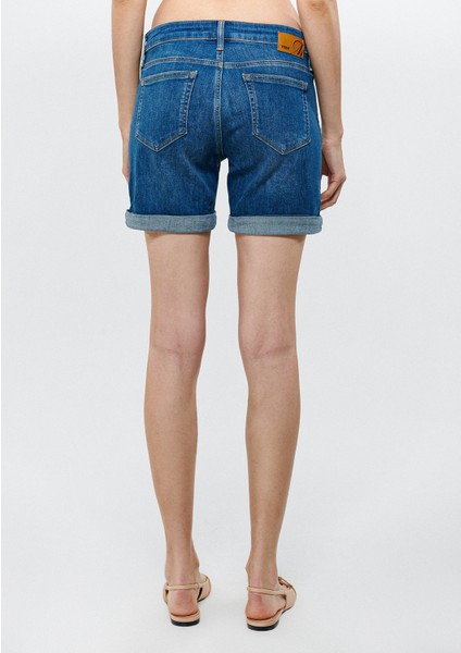 Kadın Pixie Vintage Jean Şort 1437026053