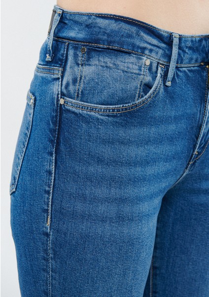 Kadın Sydney Indigo Gold Jean Pantolon 1081182193